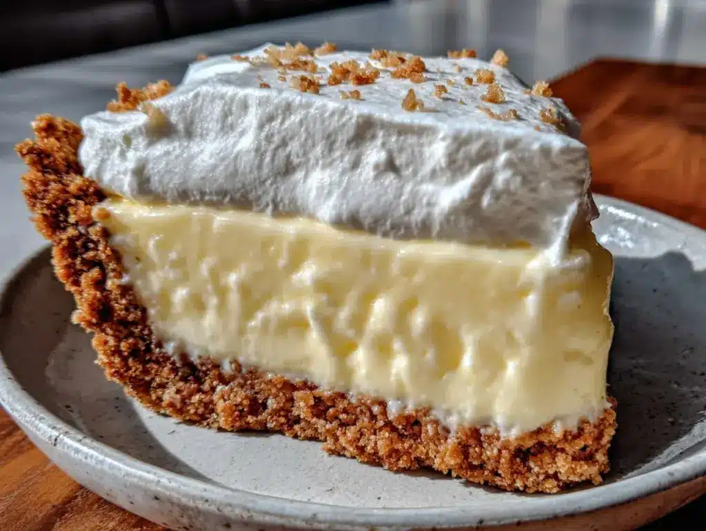 creamy lemonade pie recipe - featured image