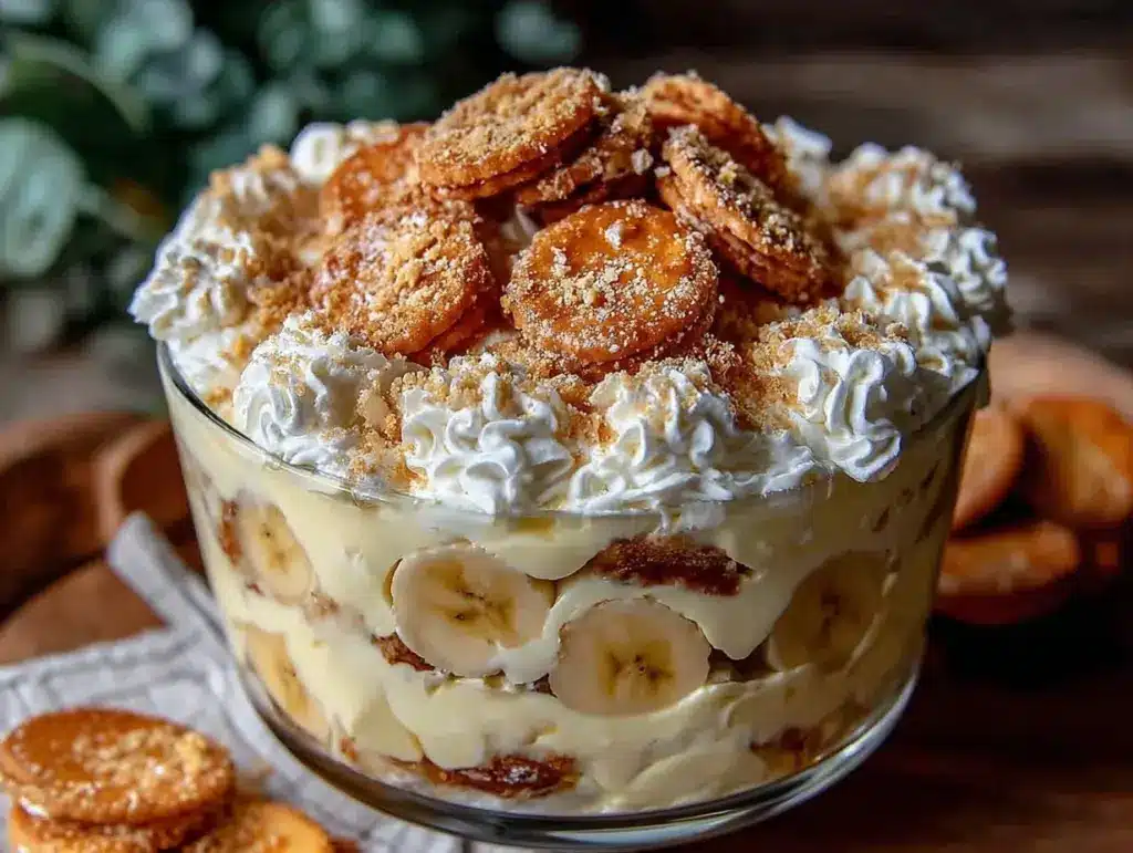 creamy no-bake banana pudding - featured image