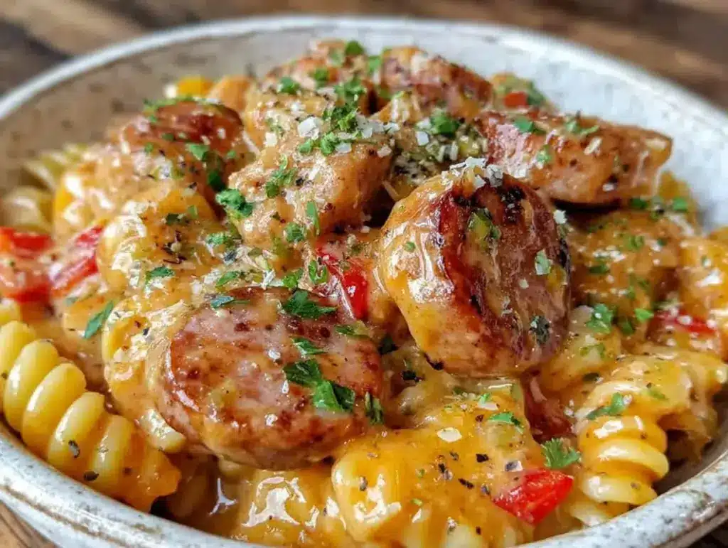 creamy one-pot cajun chicken pasta - featured image