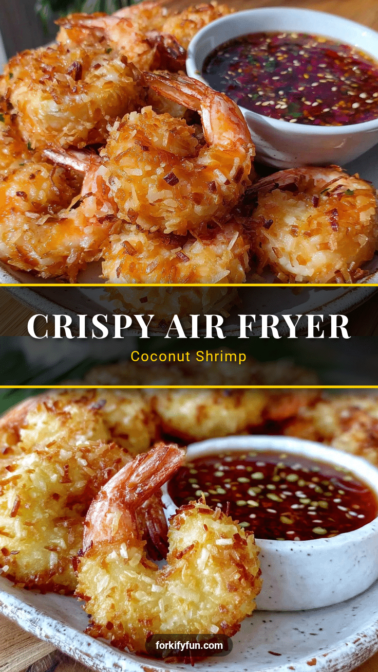crispy air fryer coconut shrimp recipe