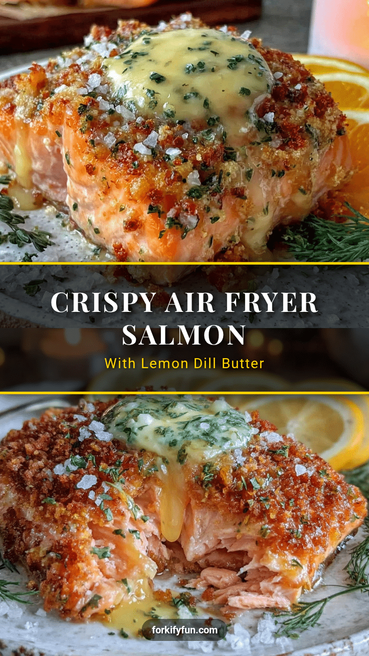 crispy air fryer salmon recipe
