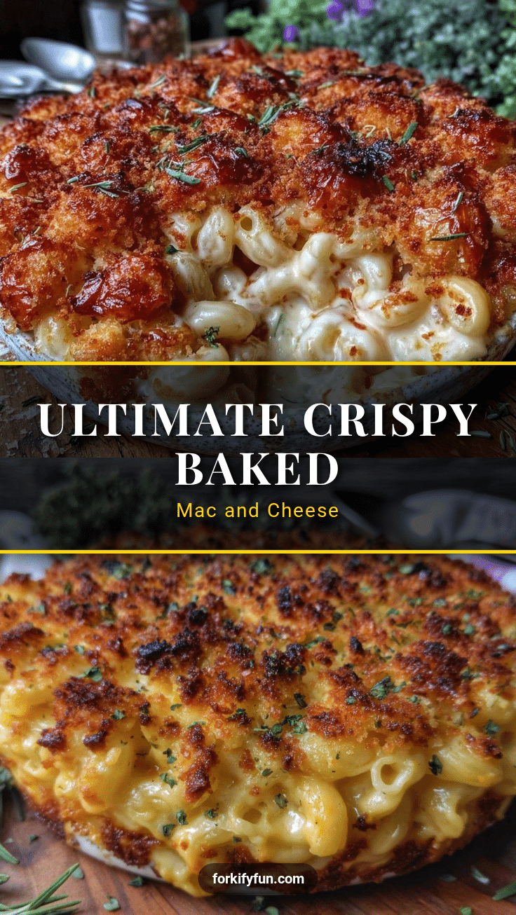 crispy baked mac and cheese recipe