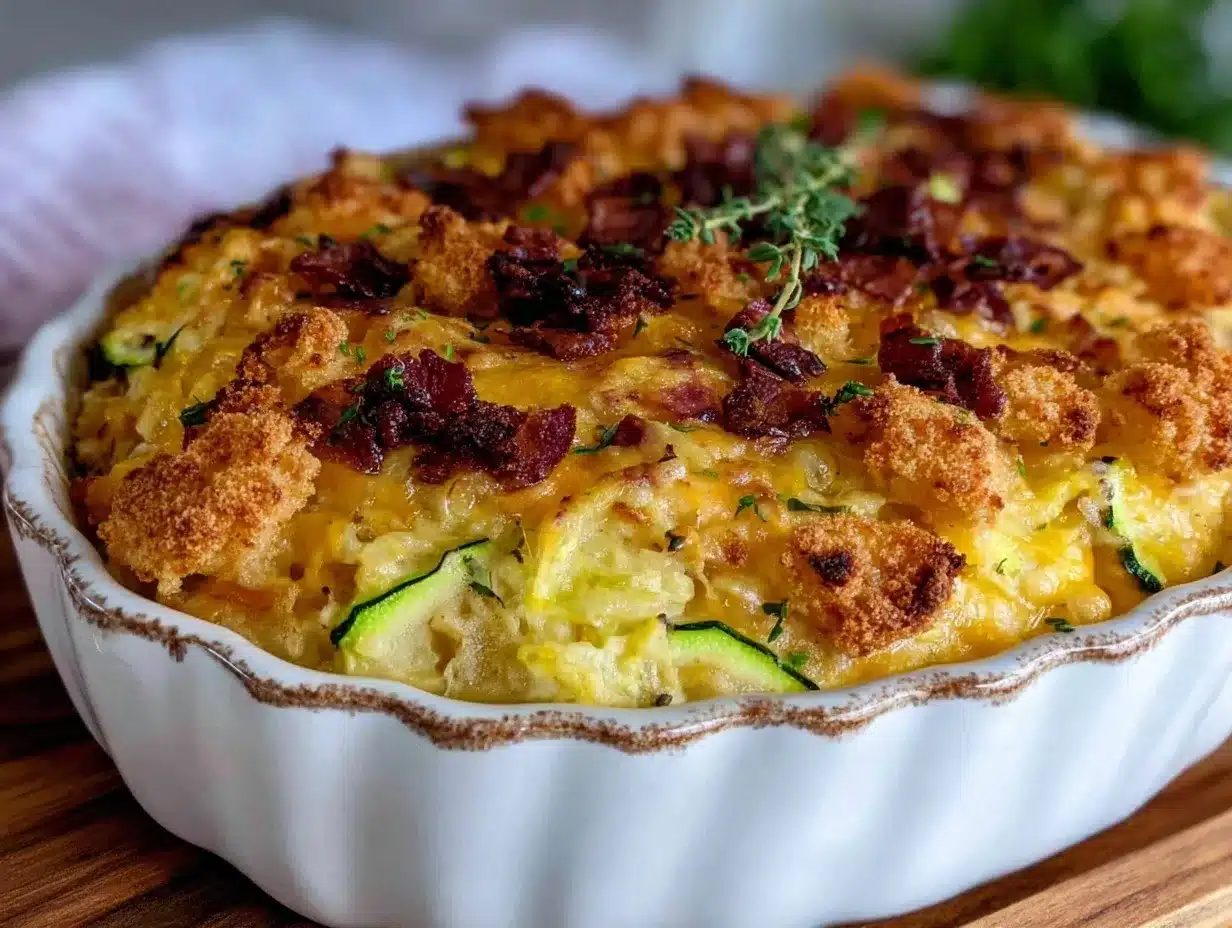 crispy cheesy squash casserole preparation steps