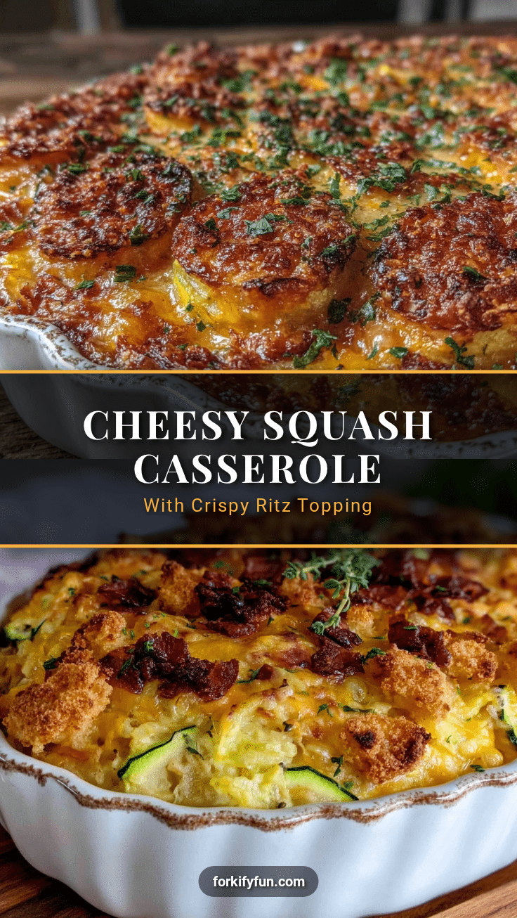 crispy cheesy squash casserole recipe