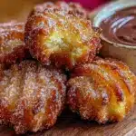 crispy churro bites - featured image