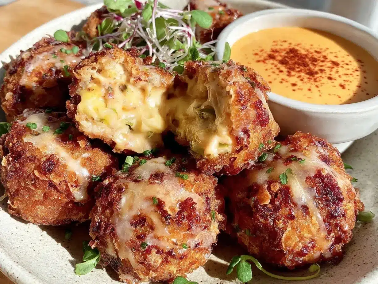 crispy deviled egg croquettes preparation steps