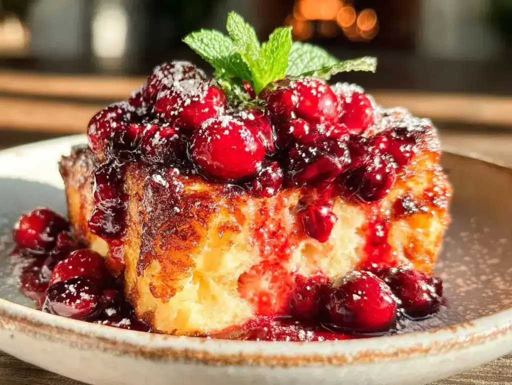 crispy french toast casserole - featured image