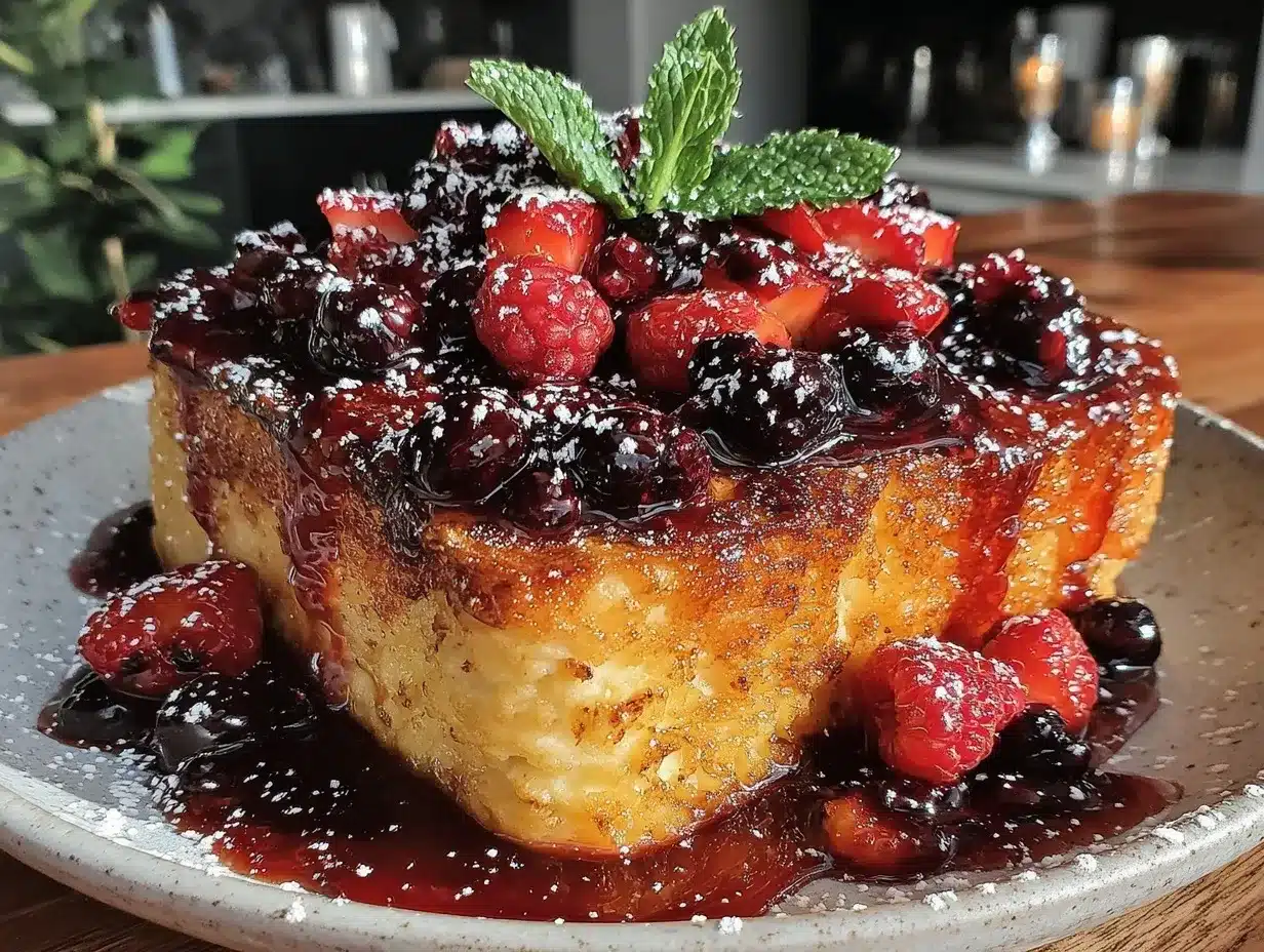 crispy french toast casserole preparation steps