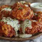 crispy fried chicken wings alabama white sauce - featured image