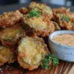 crispy fried pickles - featured image