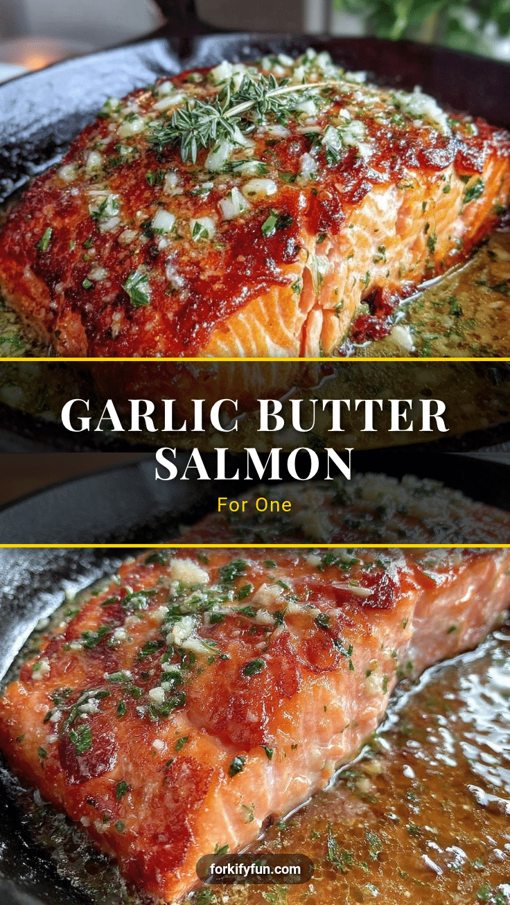 crispy garlic butter salmon recipe