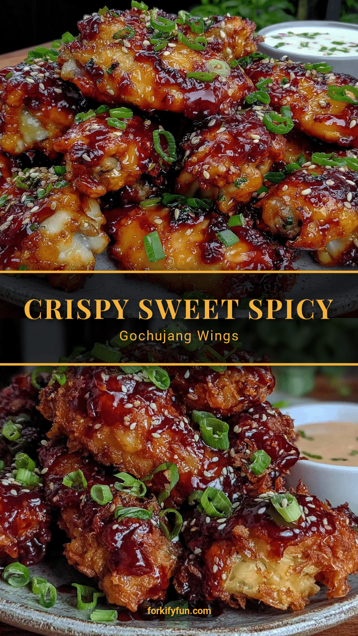 crispy gochujang honey chicken wings recipe