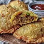 crispy homemade samosas - featured image