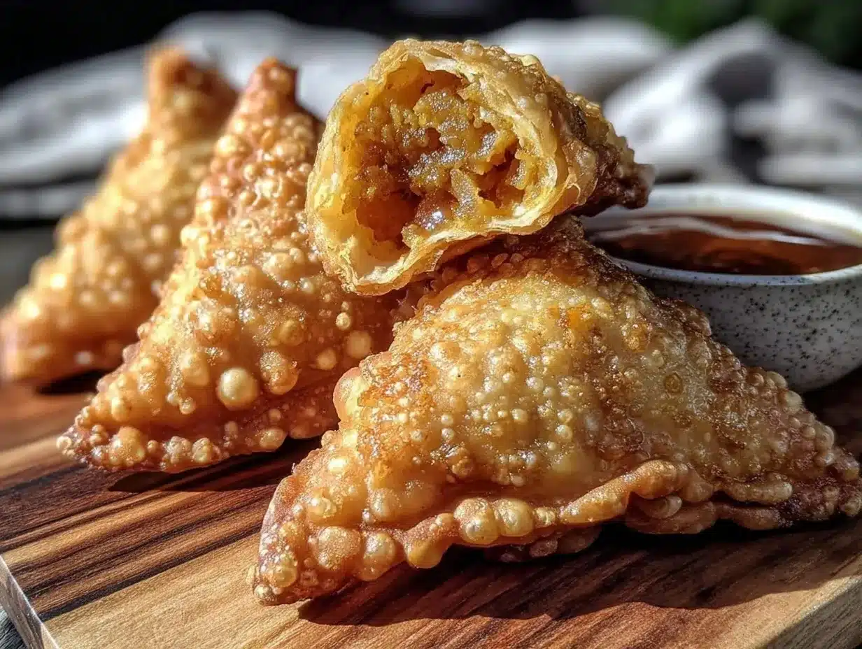 crispy homemade samosas preparation steps