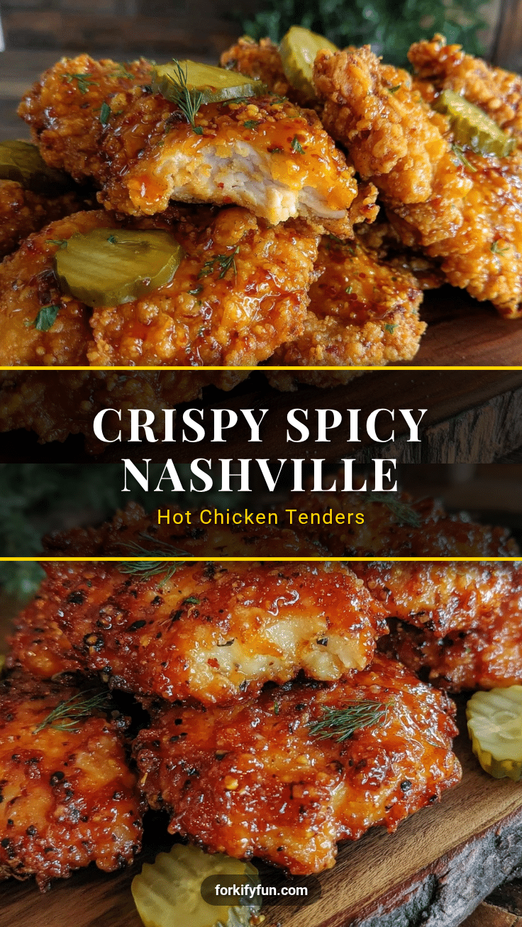 crispy Nashville hot chicken tenders recipe