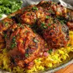 crispy peri peri chicken drumsticks - featured image