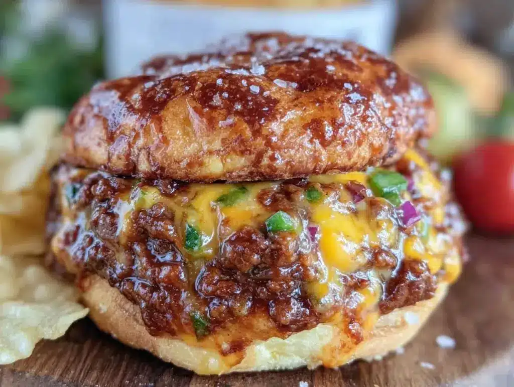 crispy smash burger sloppy joes - featured image
