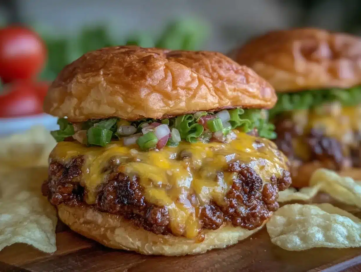 crispy smash burger sloppy joes preparation steps