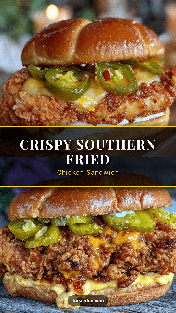 crispy southern fried chicken sandwich recipe