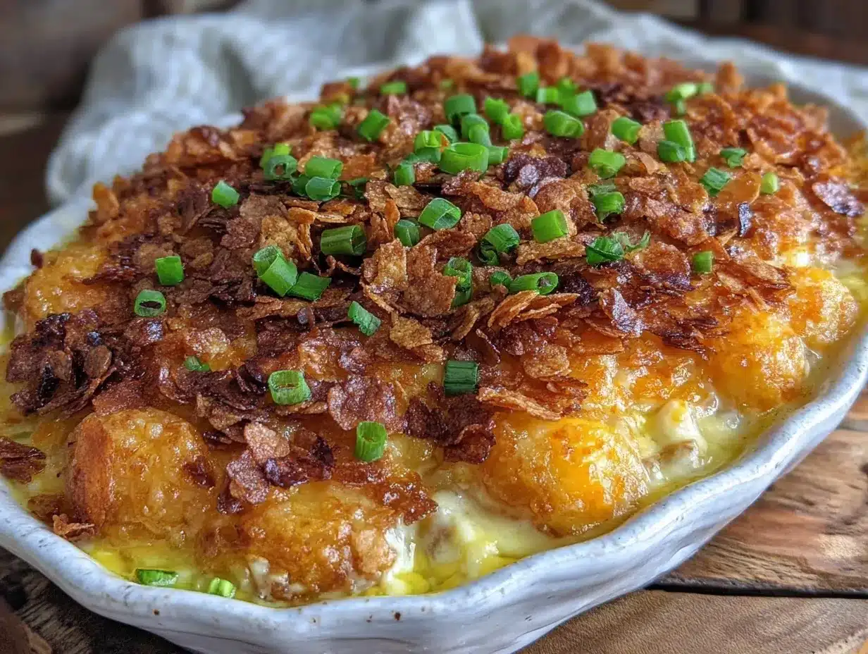 crispy topped classic funeral potatoes preparation steps