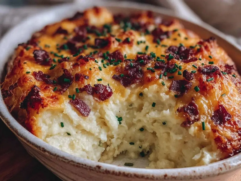 Crispy Twice Baked Potato Casserole - featured image