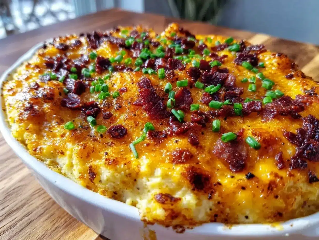 Crispy Twice Baked Potato Casserole preparation steps