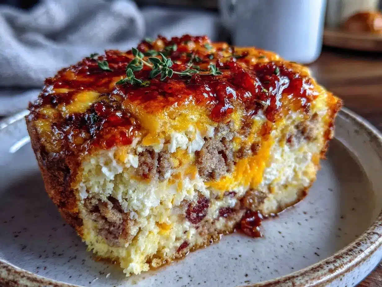 easy cheesy sausage casserole preparation steps