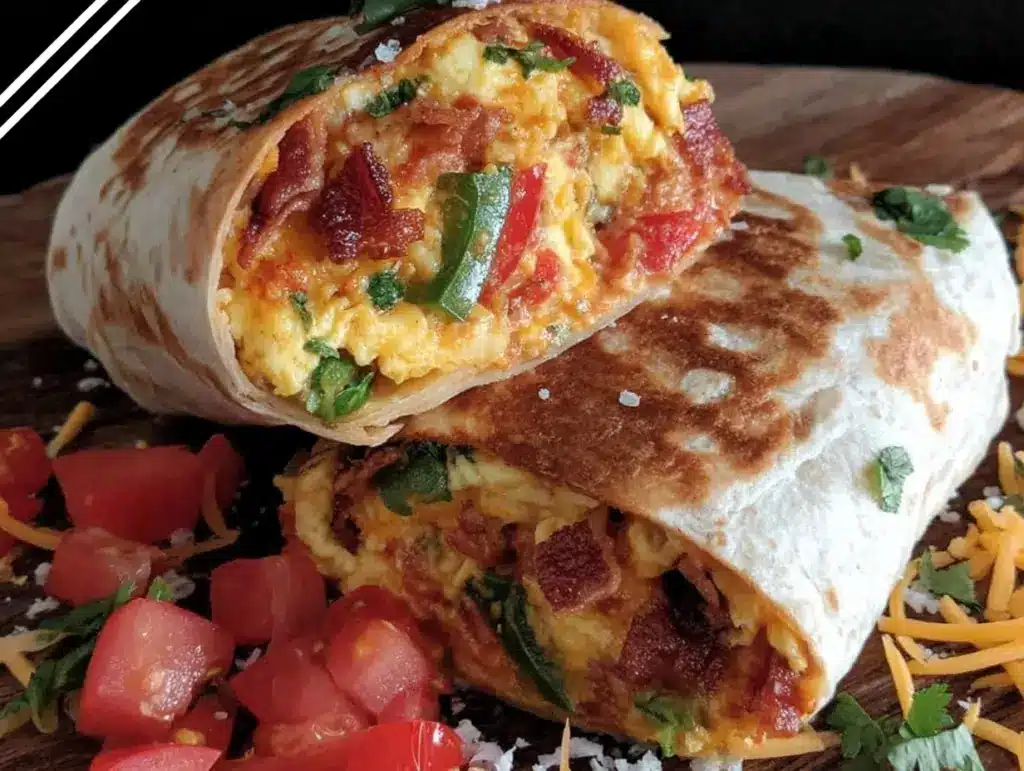 easy freezer-friendly breakfast burritos - featured image