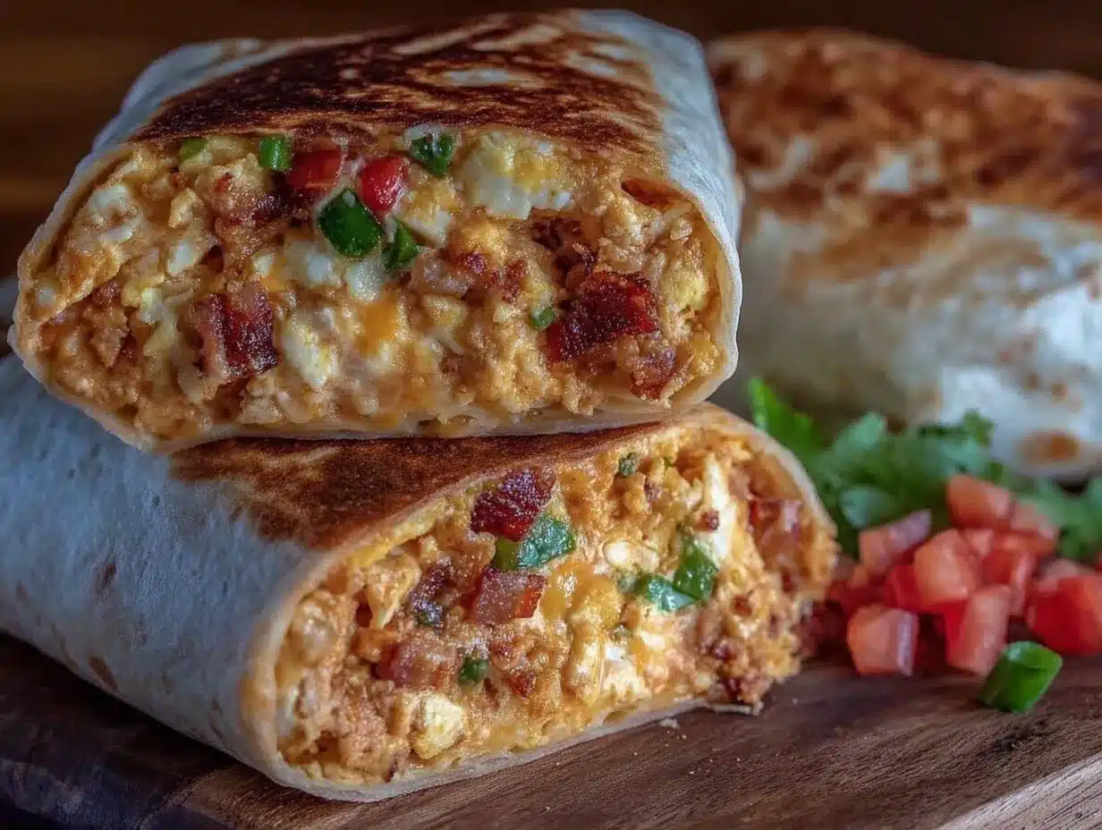 easy freezer-friendly breakfast burritos preparation steps