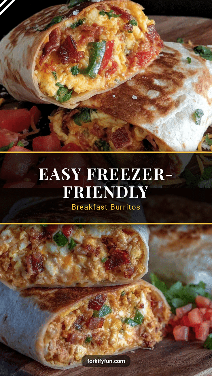 easy freezer-friendly breakfast burritos recipe