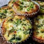 easy spinach and feta egg muffin cups - featured image