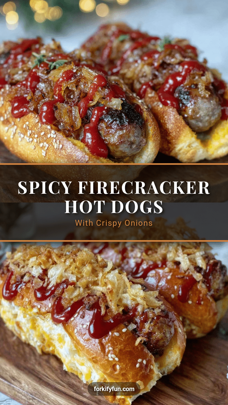 Flavorful Firecracker Hot Dogs recipe