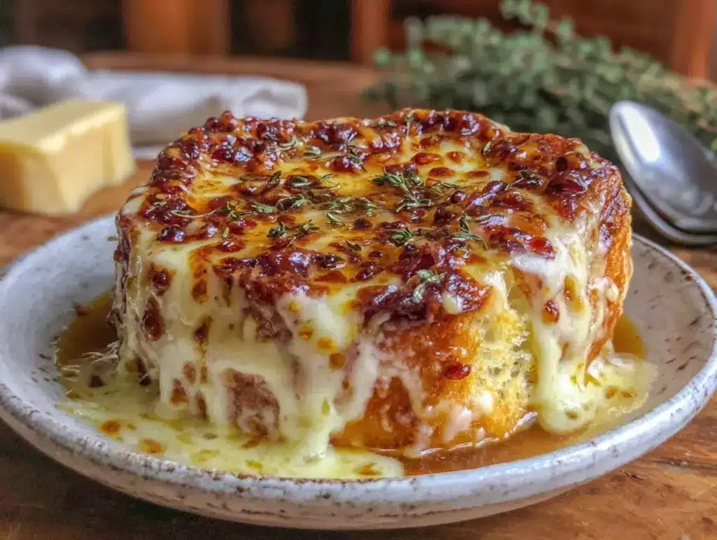 French onion soup recipe - featured image