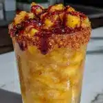 frozen mango chamoy slush - featured image