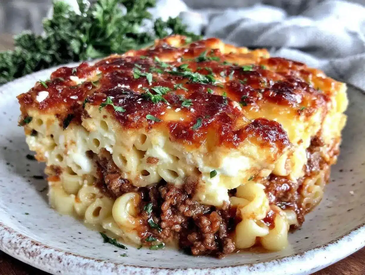 Greek Pastitsio Recipe preparation steps