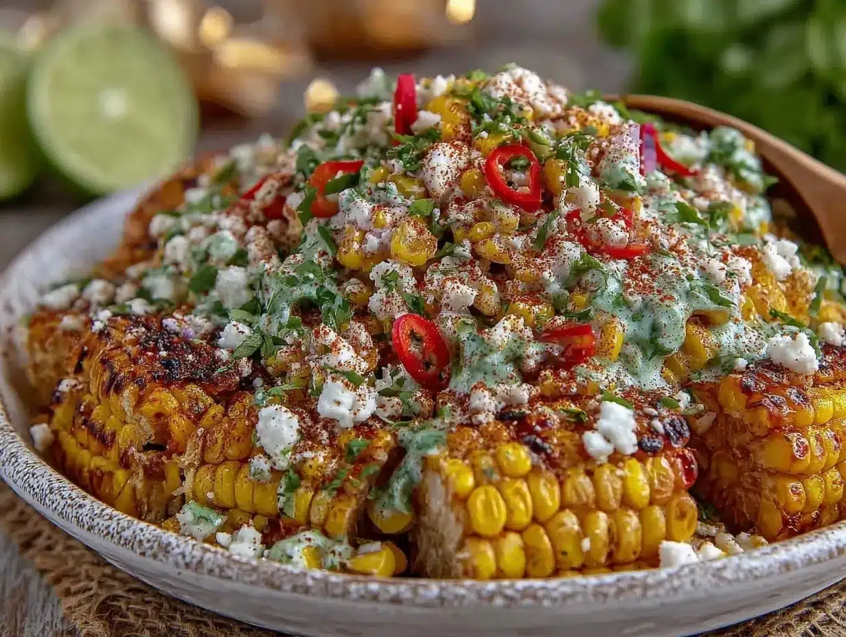 grilled elote street corn salad preparation steps