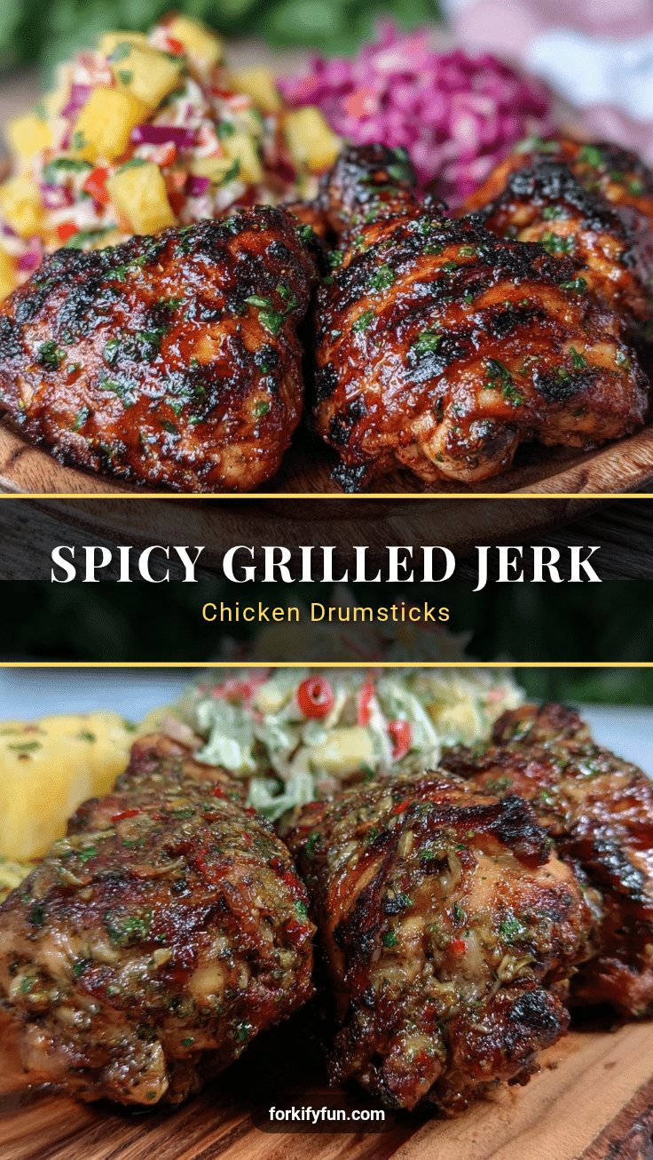 grilled jerk chicken drumsticks recipe