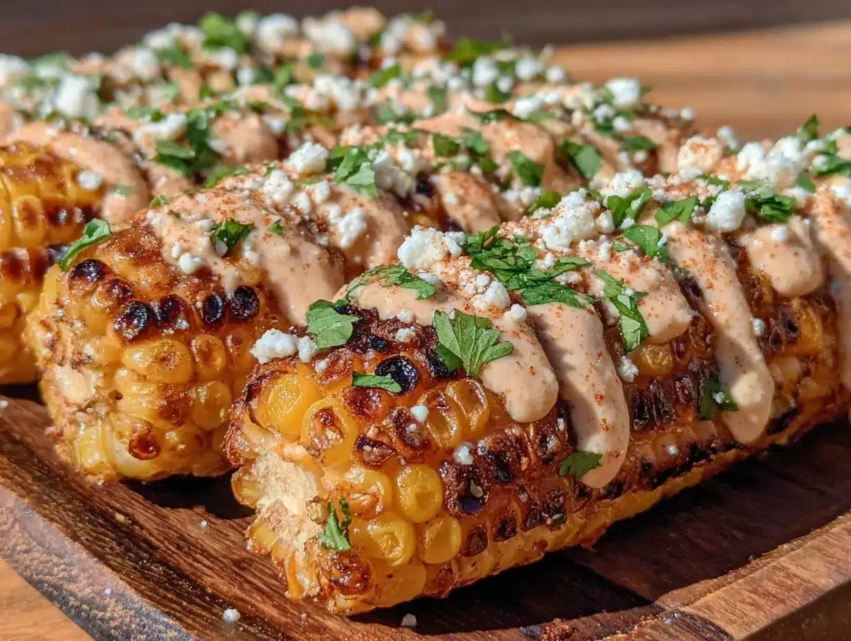 grilled street corn preparation steps