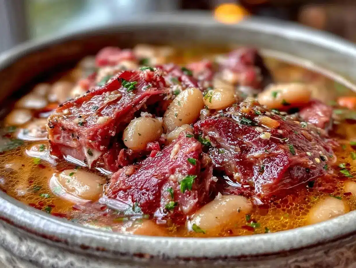 ham and bean soup preparation steps