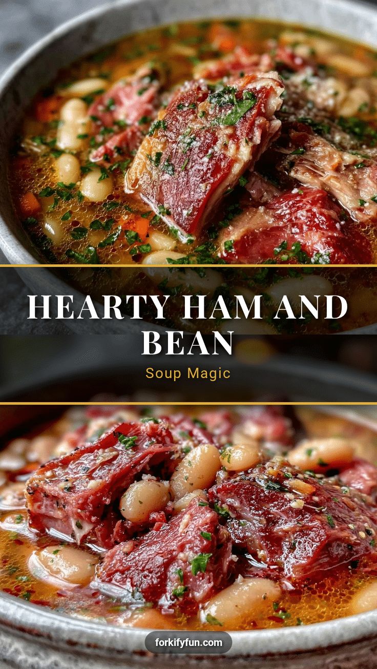 ham and bean soup recipe