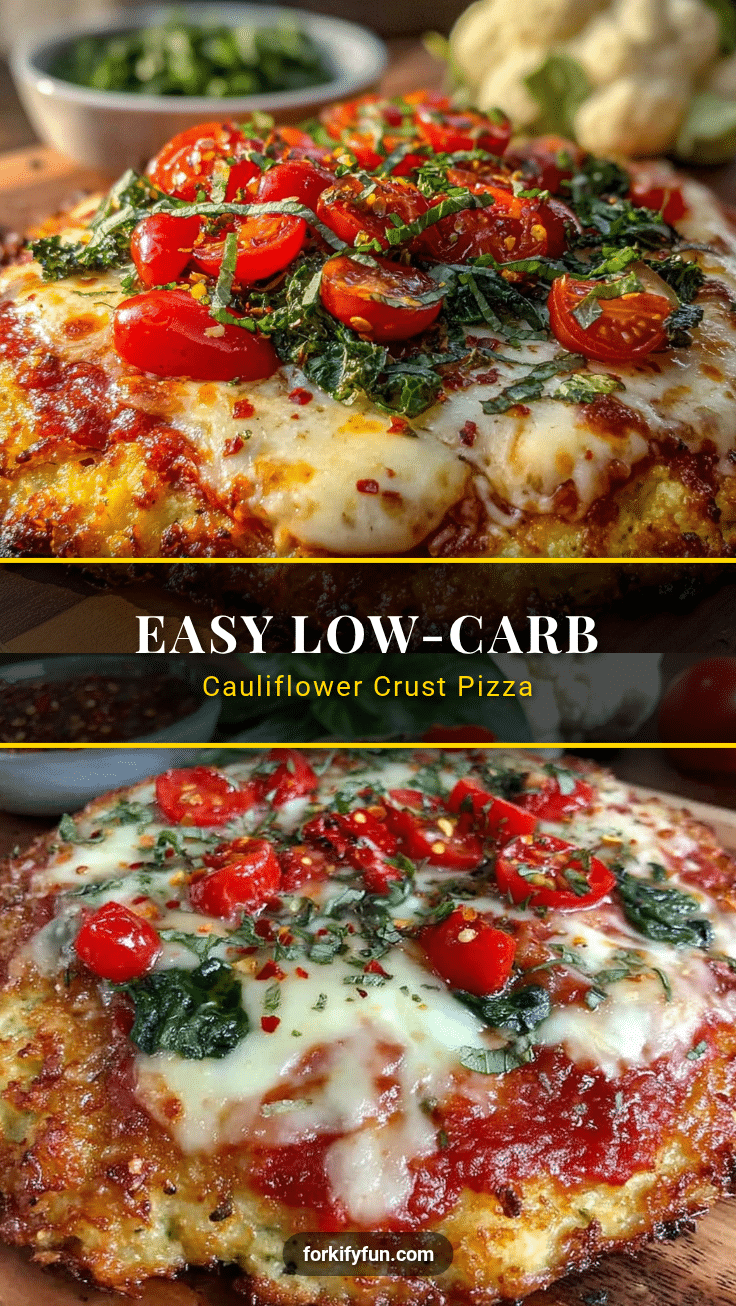 healthy gestational diabetes friendly cauliflower crust pizza recipe