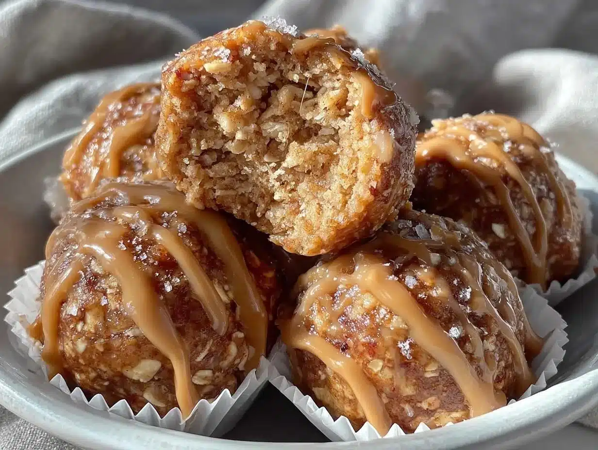 healthy no-bake protein balls preparation steps