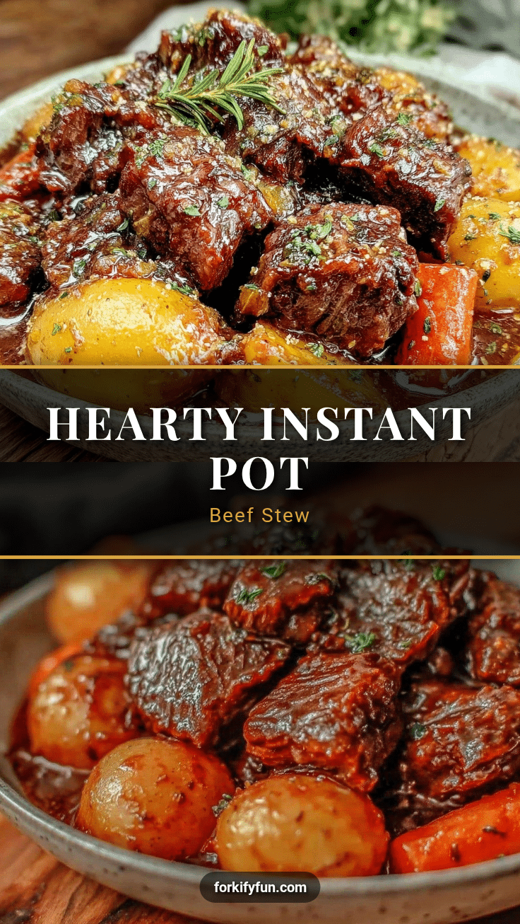 instant pot beef stew recipe
