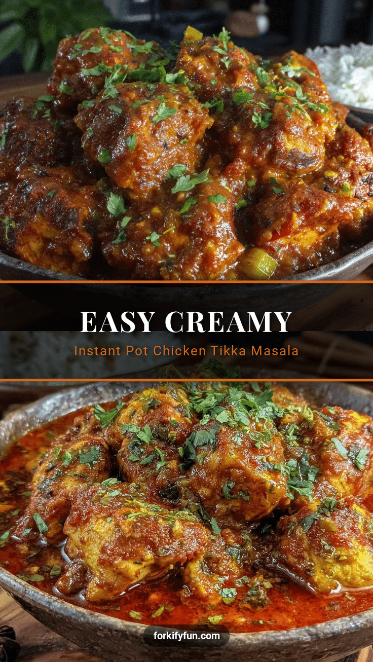instant pot chicken tikka masala recipe