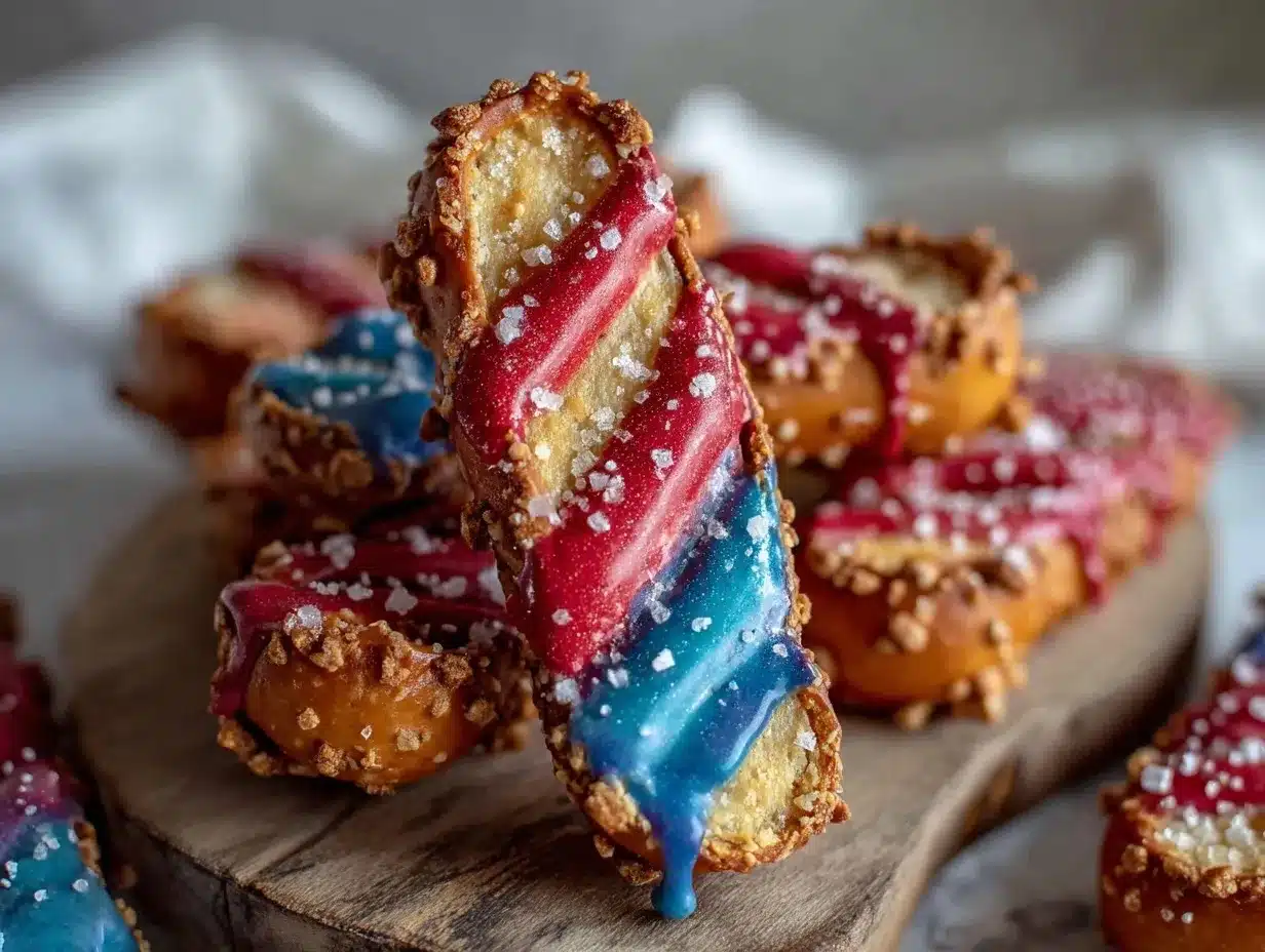 lightsaber pretzel rods preparation steps