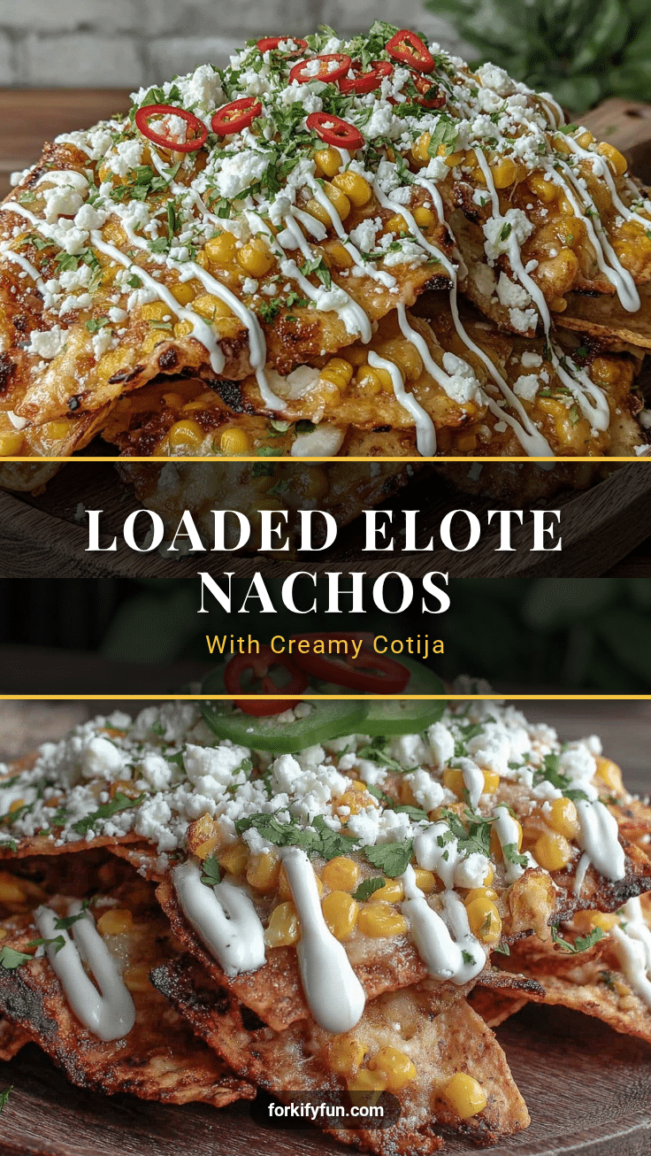 loaded elote street corn nachos recipe