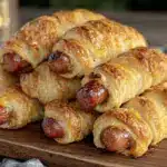 mummy wrapped hot dogs - featured image