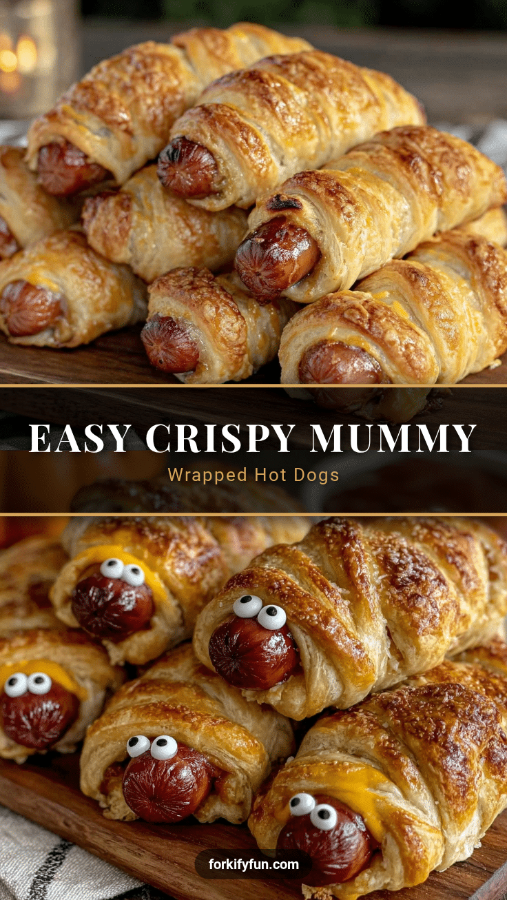 mummy wrapped hot dogs recipe