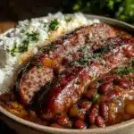one-pot red beans and rice - featured image