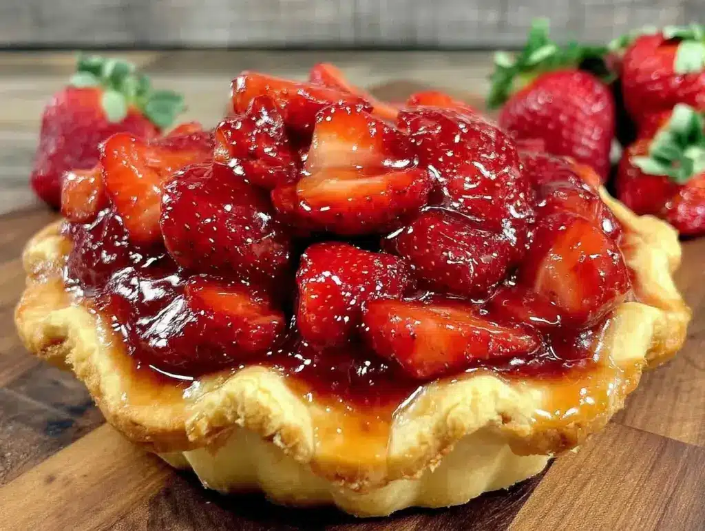 perfect strawberry pie recipe - featured image